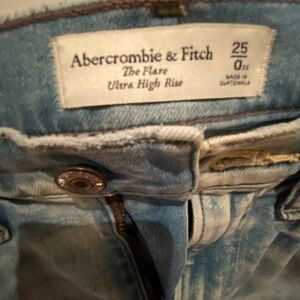 Abercrombie and Fitch cute flare jeans.